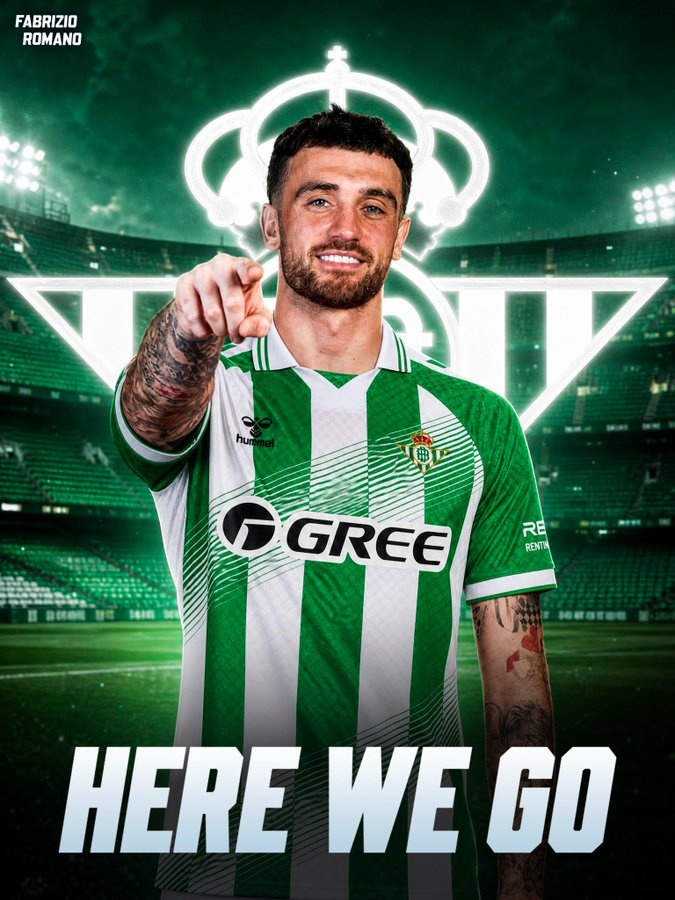 HWG！罗马诺：阿尔克马尔中锋帕洛特将加盟贝蒂斯 转会费2000万欧